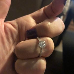 NWT Charmed Aroma SS CZ ring